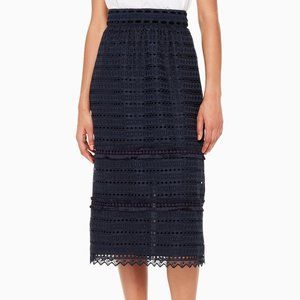 kate spade zurie skirt ~ ADRIATIC BLUE